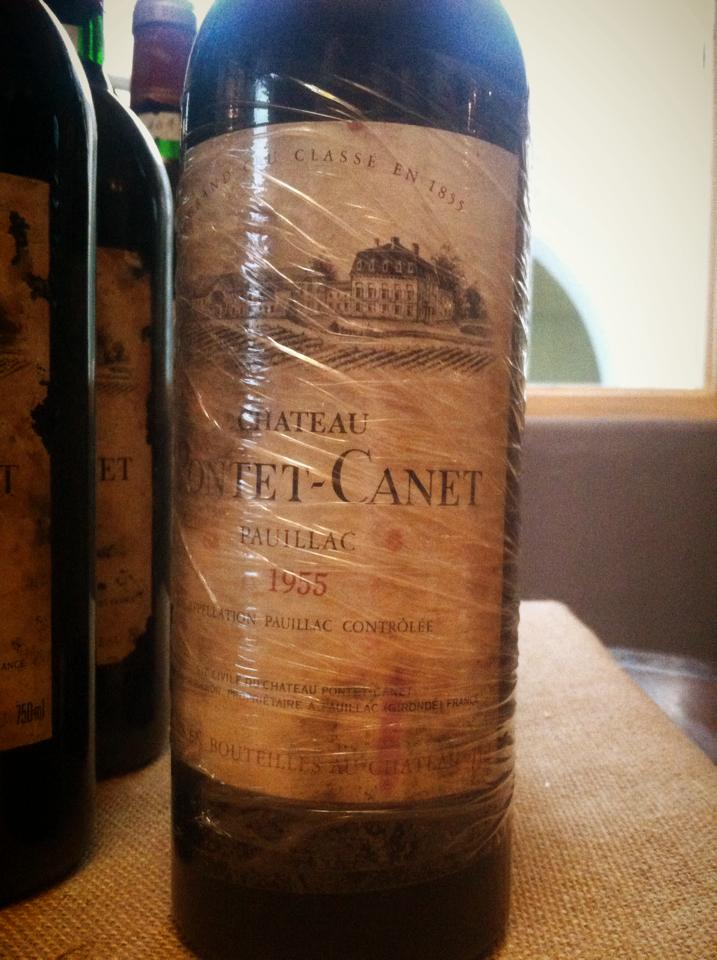 Pontet-Canet 1955